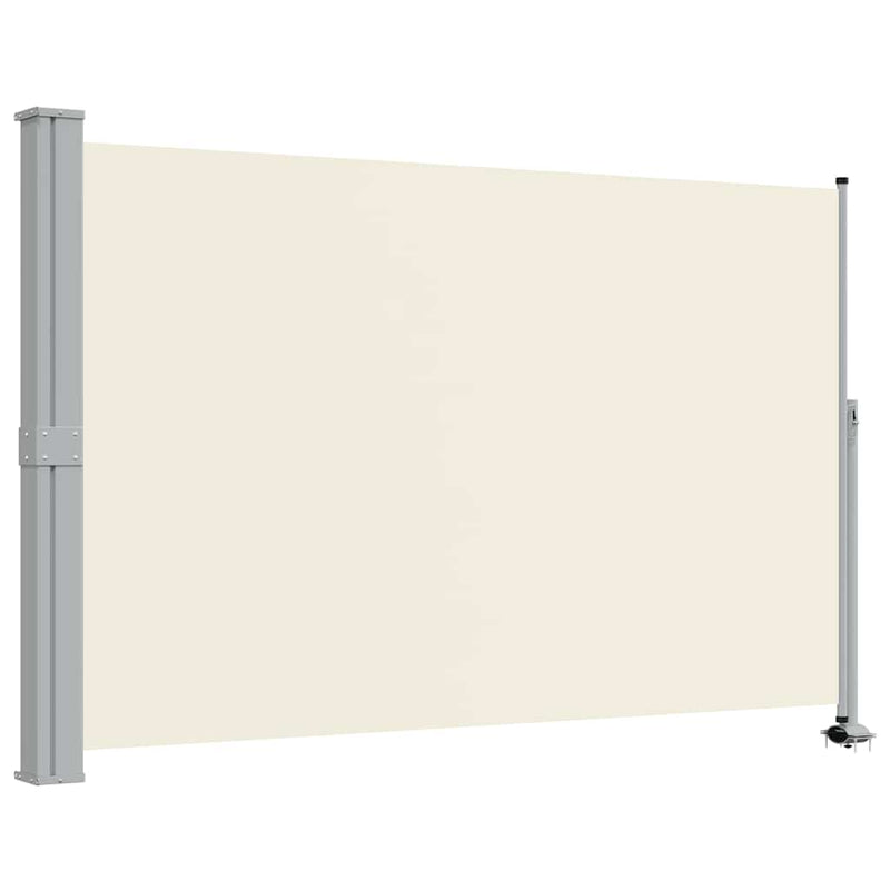 Load image into Gallery viewer, Vidaxl tuinscherm uittrekbaar 160x300 cm crèmekleurig