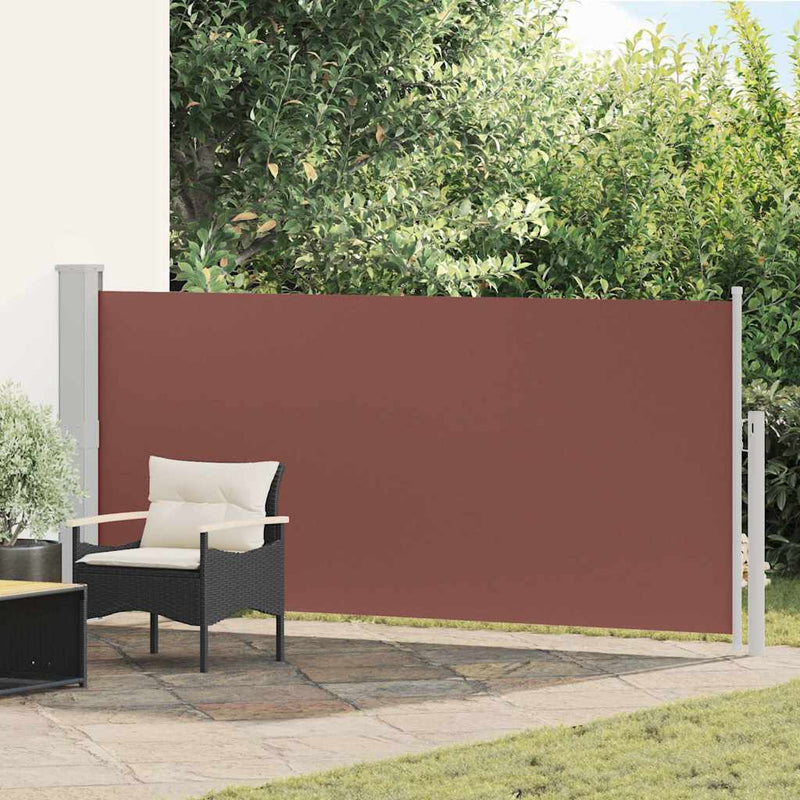 Load image into Gallery viewer, Vidaxl windscherm uittrekbaar 140x300 cm bruin