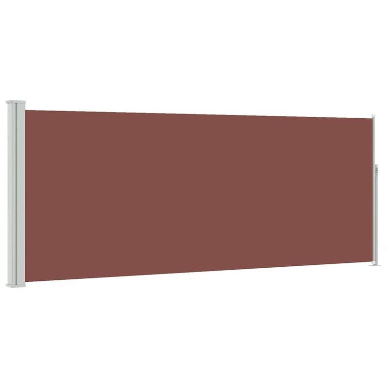 Load image into Gallery viewer, Vidaxl windscherm uittrekbaar 120x300 cm bruin