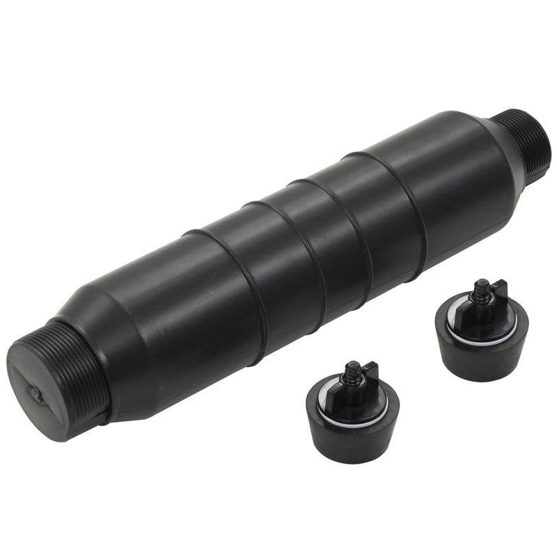 Load image into Gallery viewer, Vidaxl zwembad gizzmo vorstbeschermer met 2 winterstops hdpe