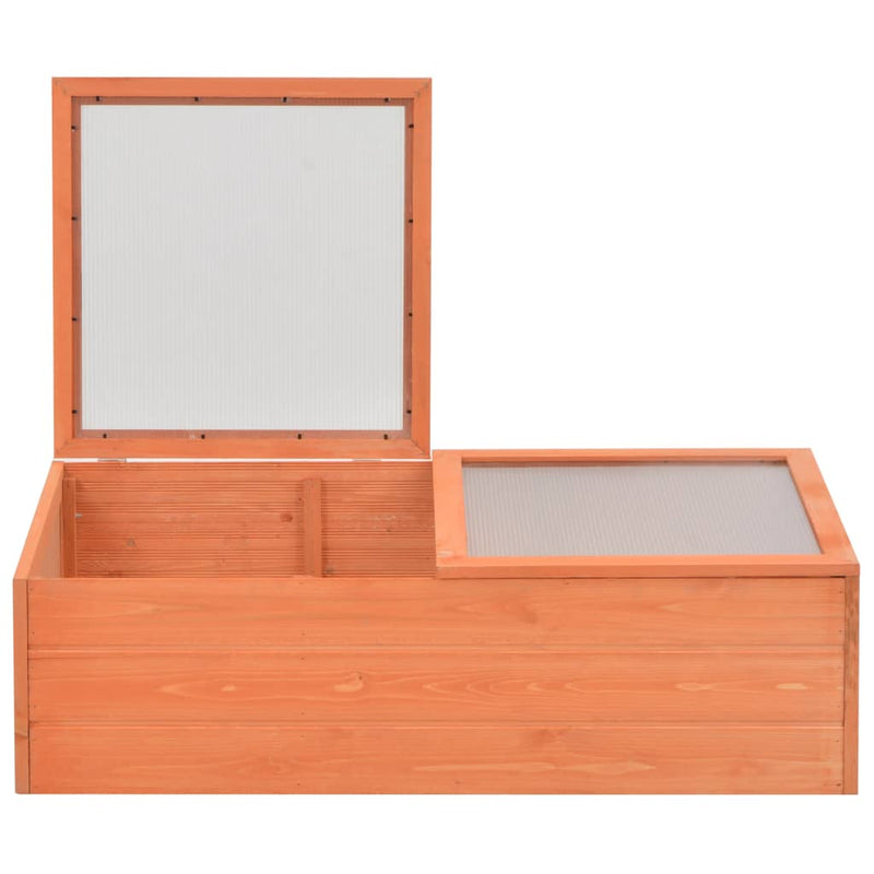 Load image into Gallery viewer, Vidaxl tuinkas 100x50x34 cm hout