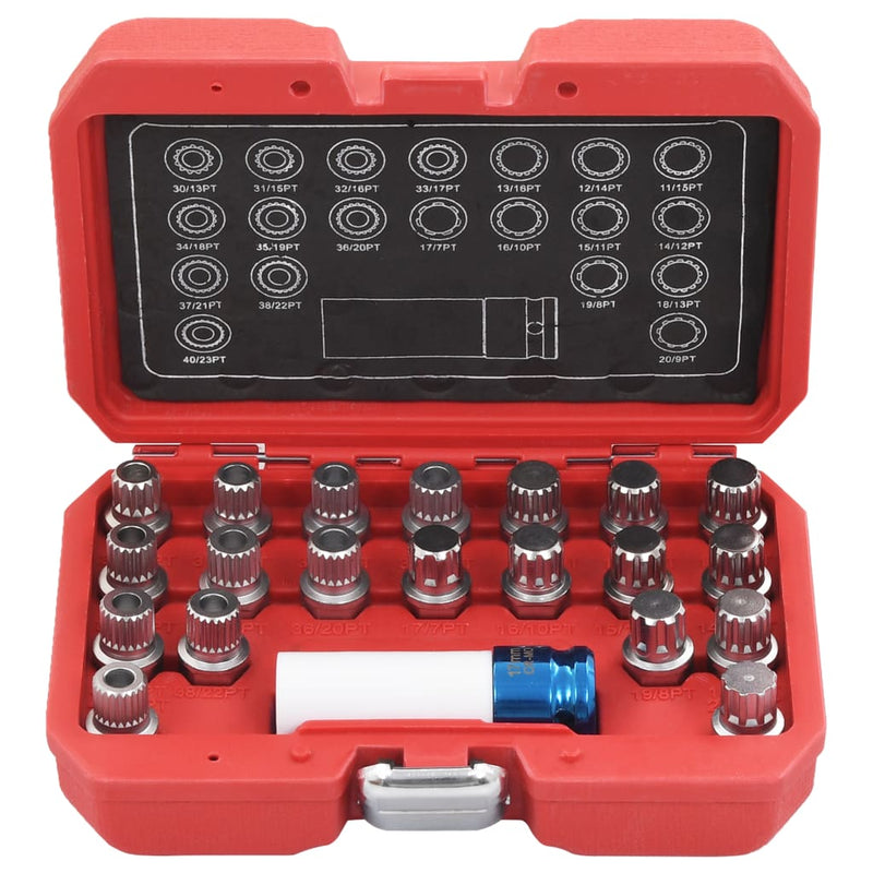 Load image into Gallery viewer, Vidaxl 21-delige velgslotenset voor bmw