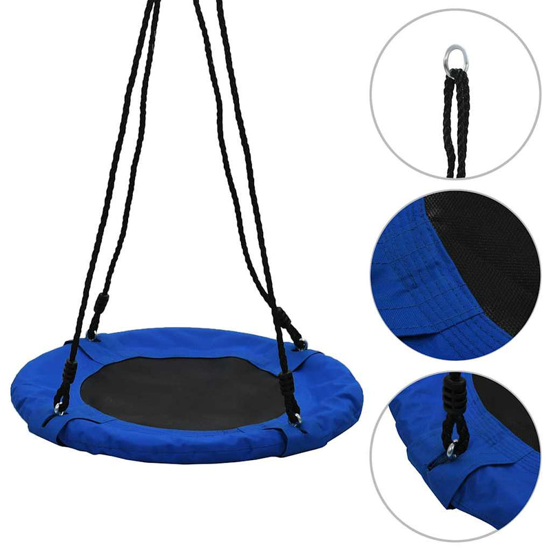 Load image into Gallery viewer, Vidaxl schommel 100 kg 60 cm blauw