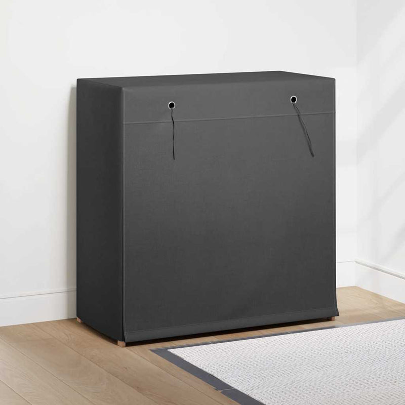 Load image into Gallery viewer, Vidaxl schoenenkast met hoes 79x40x80 cm stof grijs