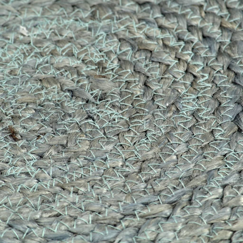 Load image into Gallery viewer, Vidaxl placemats 4 st rond 38 cm jute olijfgroen