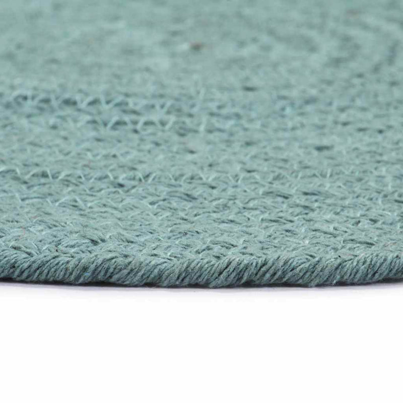 Load image into Gallery viewer, Vidaxl placemats 6 st rond 38 cm katoen effen groen