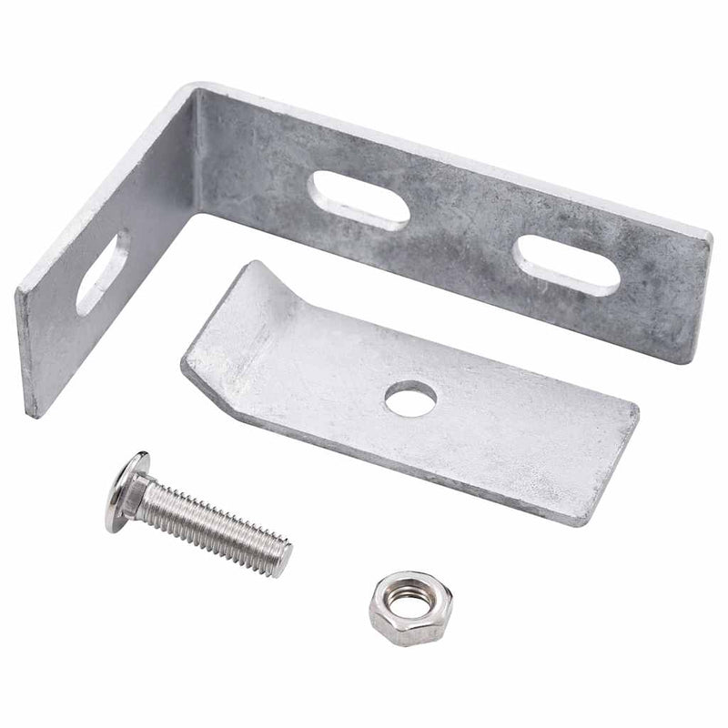 Load image into Gallery viewer, Vidaxl wand hoekverbinding 10 sets zilverkleurig