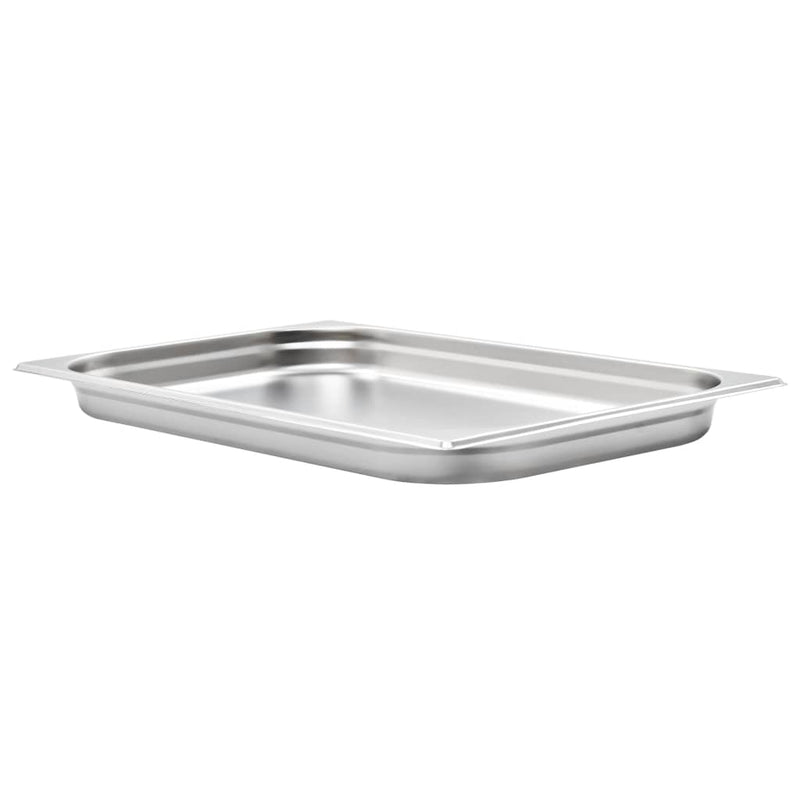 Load image into Gallery viewer, Vidaxl gastronormbakken 4 st gn 1 1 40 mm roestvrij staal