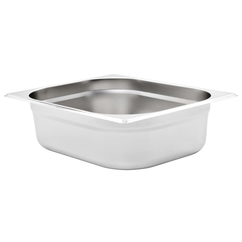 Load image into Gallery viewer, Vidaxl gastronormbakken 4 st gn 1 2 100 mm roestvrij staal