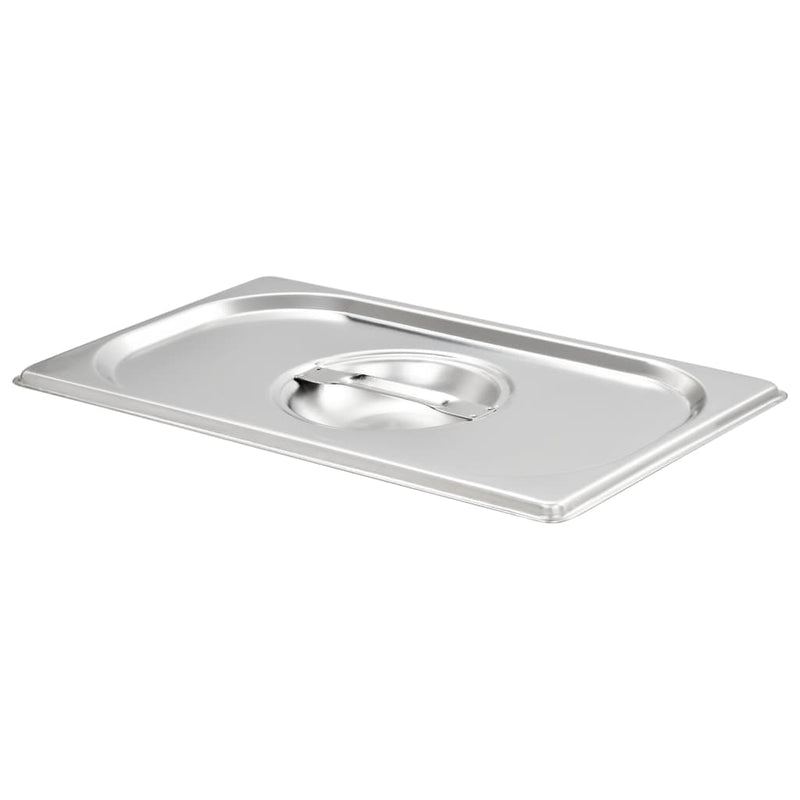 Load image into Gallery viewer, Vidaxl deksels 4 st voor gn 1 4 schalen roestvrij staal