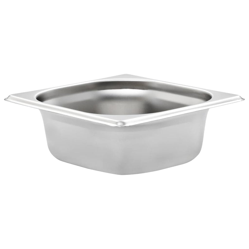 Load image into Gallery viewer, Vidaxl gastronormbakken 12 st gn 1 6 65 mm roestvrij staal