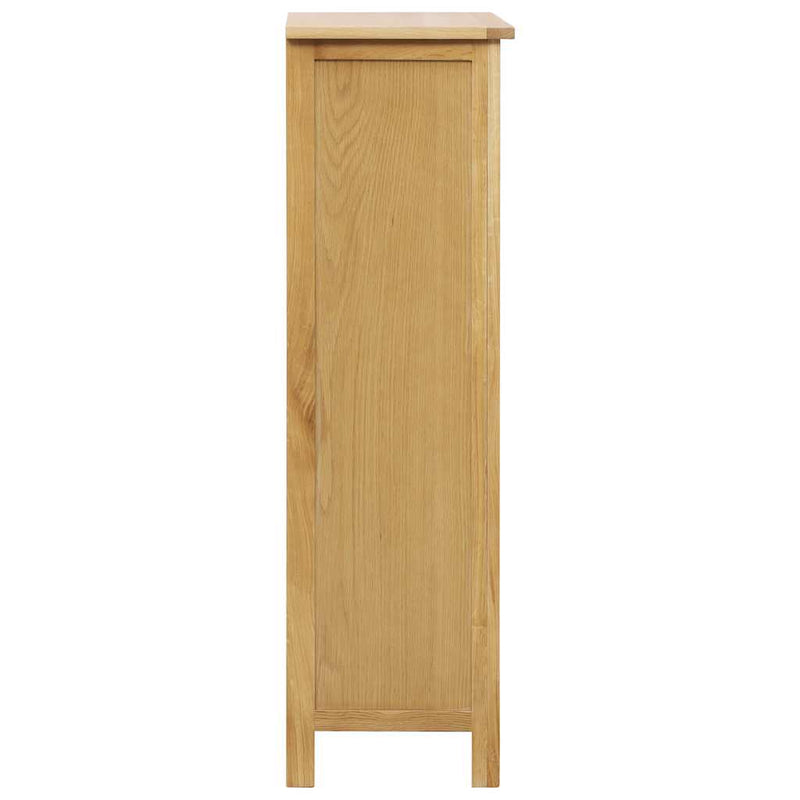 Afbeelding laden in galerijviewer, Vidaxl schoenenkast 76x37x105 cm massief eikenhout