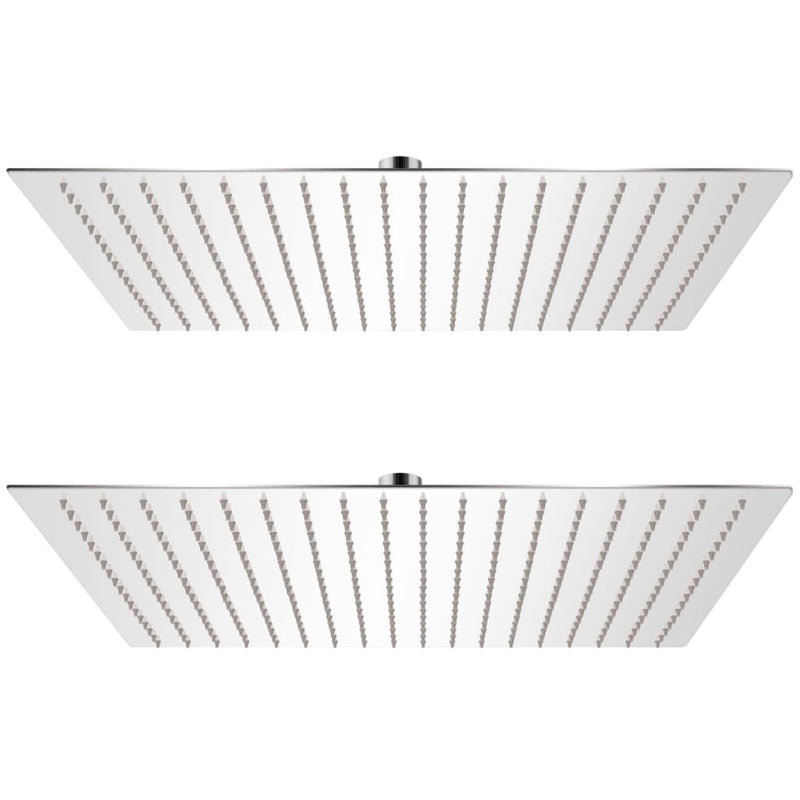 Load image into Gallery viewer, VidaXL Regendouchekop 2 st 50x50 cm roestvrij staal