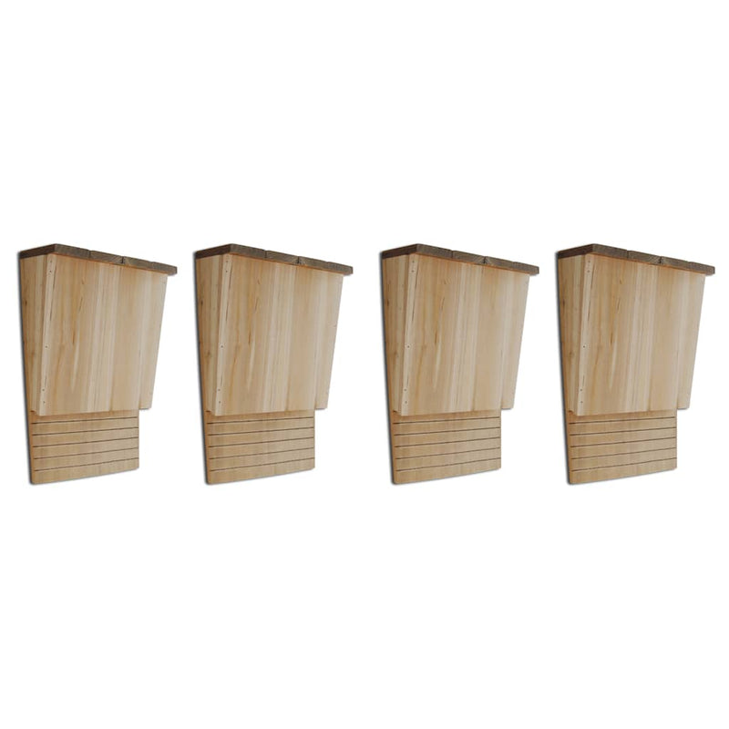 Load image into Gallery viewer, Vidaxl vleermuizenkasten 4 st 22x12x34 cm hout