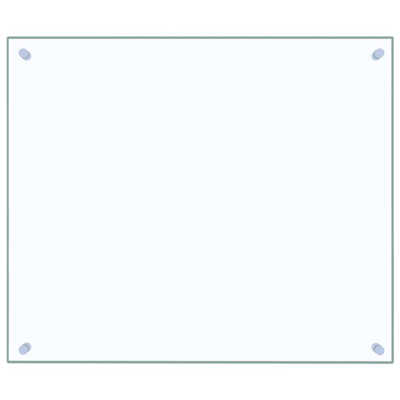 Load image into Gallery viewer, Vidaxl spatscherm keuken 70x60 cm gehard glas transparant