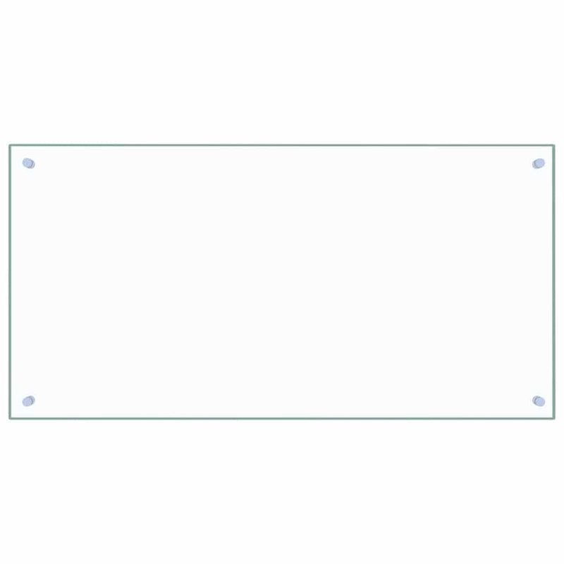 Load image into Gallery viewer, Vidaxl spatscherm keuken 100x50 cm gehard glas transparant