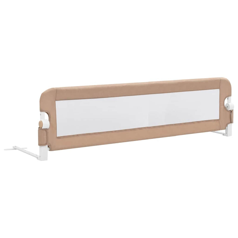 Load image into Gallery viewer, Vidaxl bedhekje peuter 150x42 cm polyester taupe