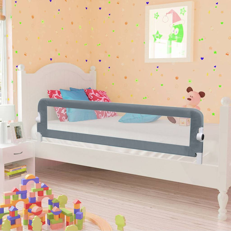 Load image into Gallery viewer, Vidaxl bedhekje peuter 120x42 cm polyester grijs