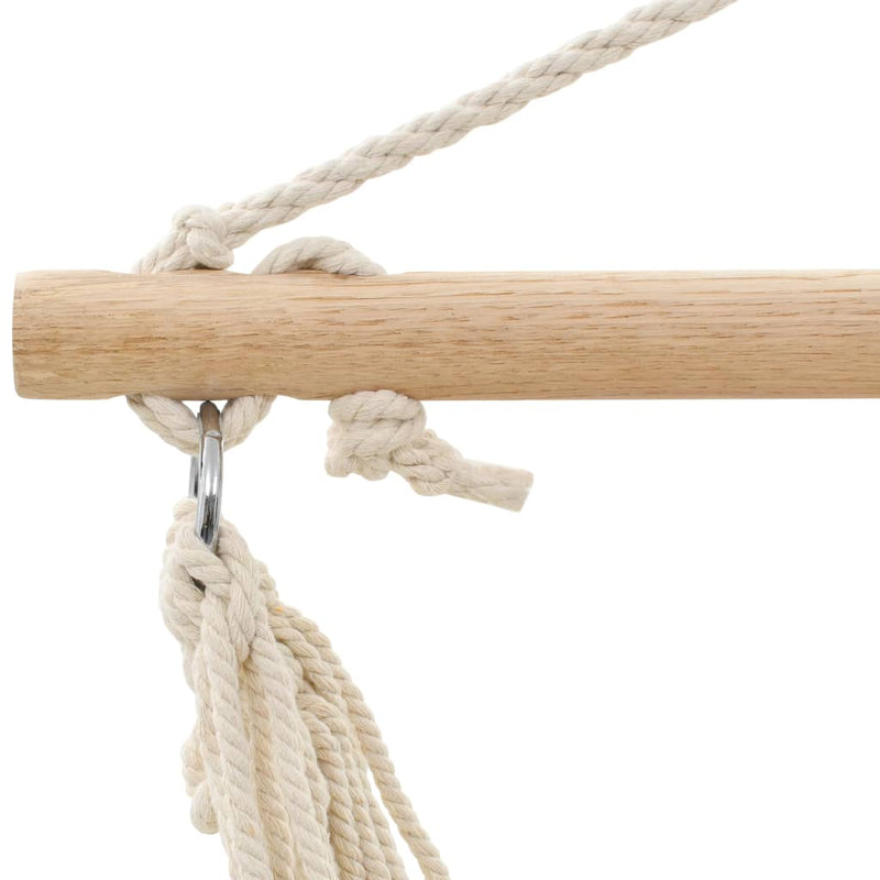 Load image into Gallery viewer, Vidaxl hangstoel opvouwbaar crème