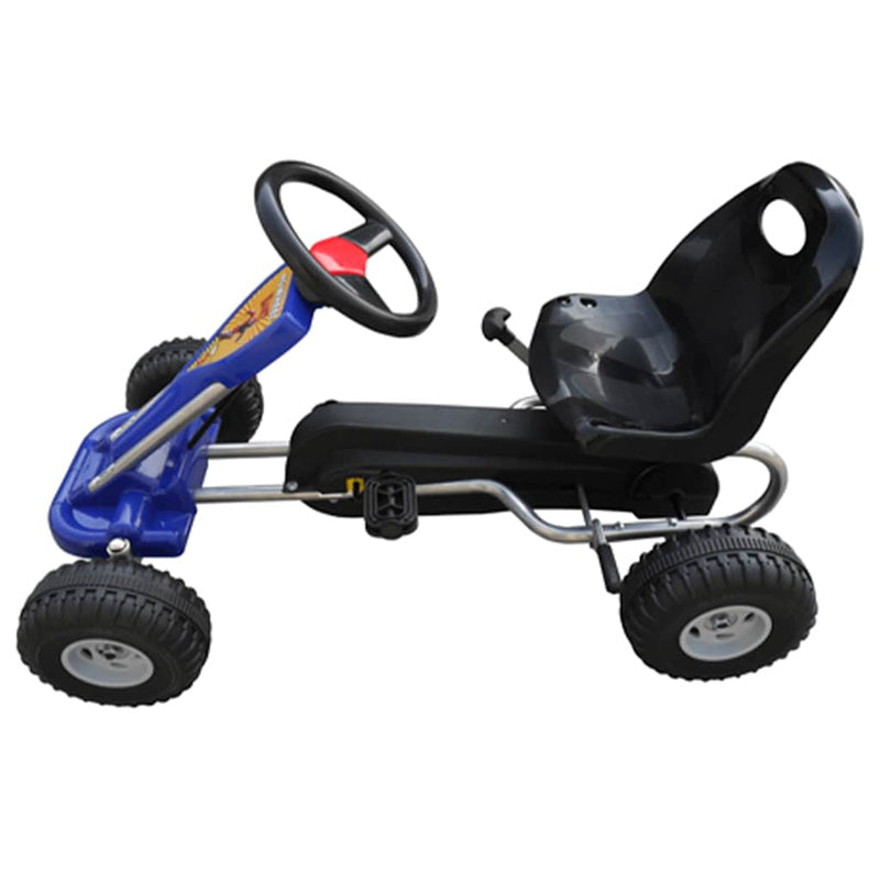 Load image into Gallery viewer, Vidaxl skelter met pedalen blauw