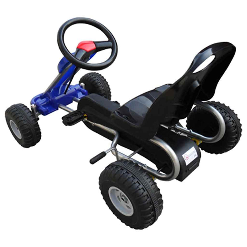 Load image into Gallery viewer, Vidaxl skelter met pedalen blauw
