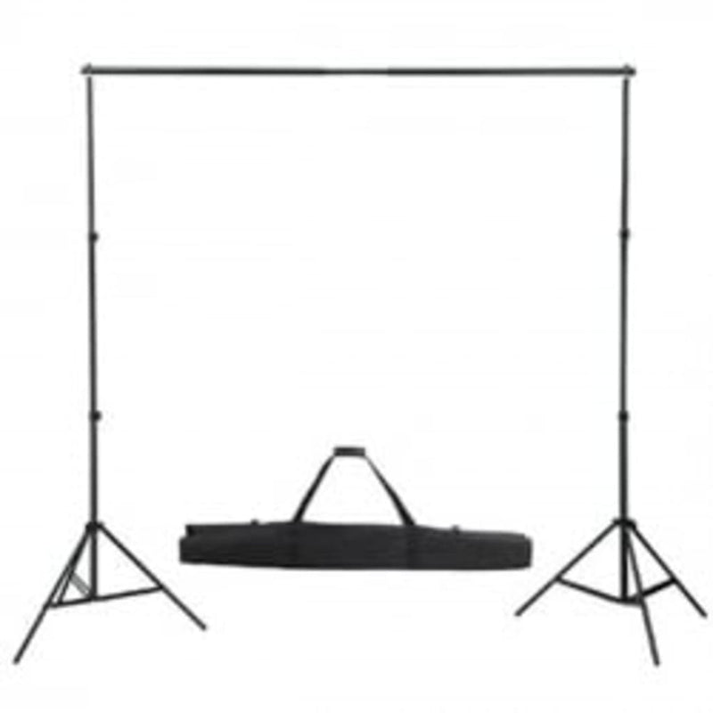 Load image into Gallery viewer, Vidaxl achtergrondsysteem 300x300 cm groen