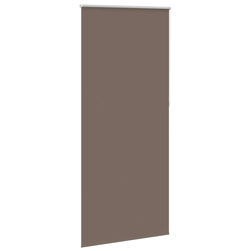 Load image into Gallery viewer, Vidaxl rolgordijn verduisterend 84,4 x 230 cm stofbreedte 80 cm koffiebruin