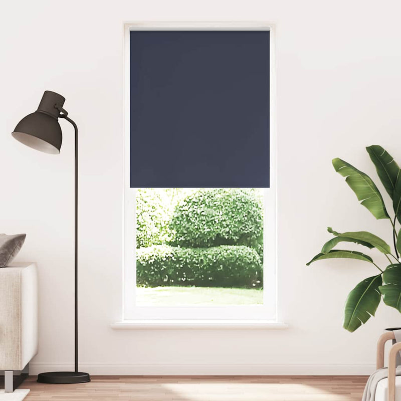 Load image into Gallery viewer, Vidaxl rolgordijn verduisterend 84,4 x 230 cm stofbreedte 80 cm marine