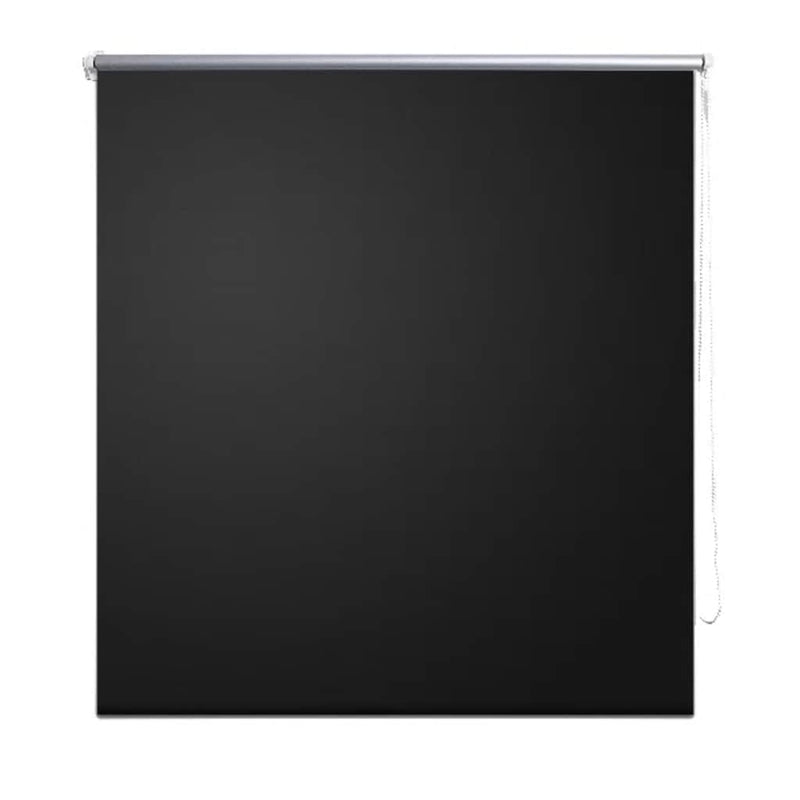 Load image into Gallery viewer, Vidaxl rolgordijn verduisterend 80x230 cm zwart