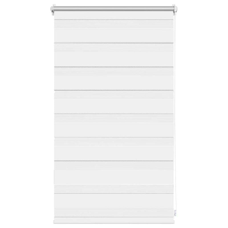 Load image into Gallery viewer, Vidaxl zebra rolgordijn 50,9 x 100 cm stofbreedte 46,7 cm wit