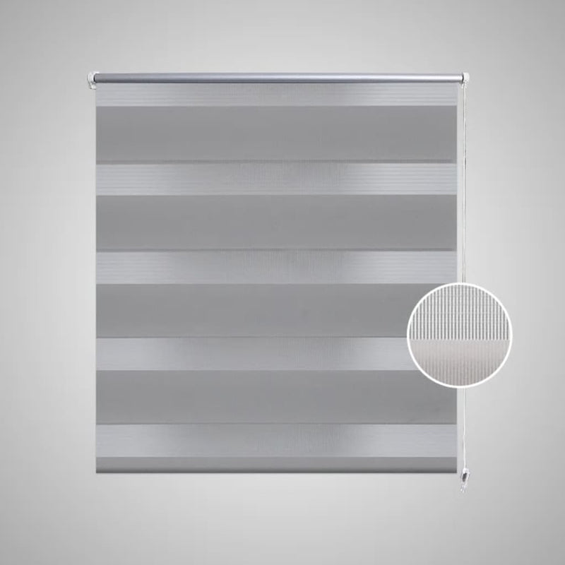 Load image into Gallery viewer, VidaXL Duo Rolgordijn 50x100cm Grijs