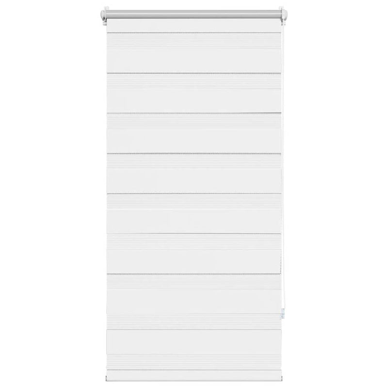 Load image into Gallery viewer, Vidaxl zebra rolgordijn 80,9 x 150 cm stofbreedte 76,7 cm wit