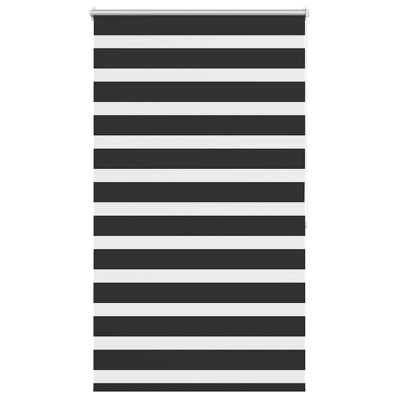 Load image into Gallery viewer, Vidaxl zebra rolgordijn 100,9 x 175 cm stofbreedte 96,7 cm zwart