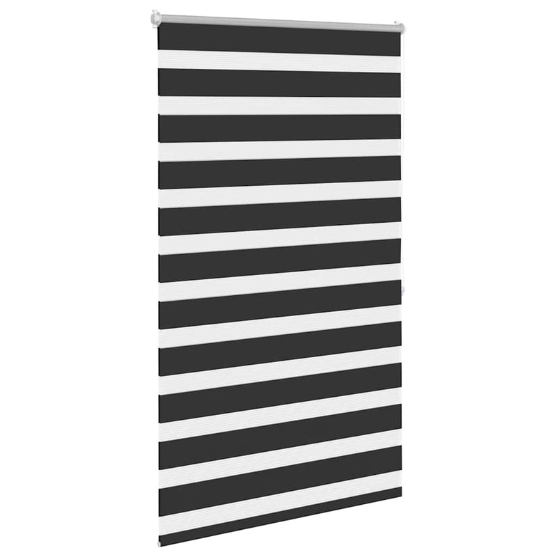 Load image into Gallery viewer, Vidaxl zebra rolgordijn 100,9 x 175 cm stofbreedte 96,7 cm zwart