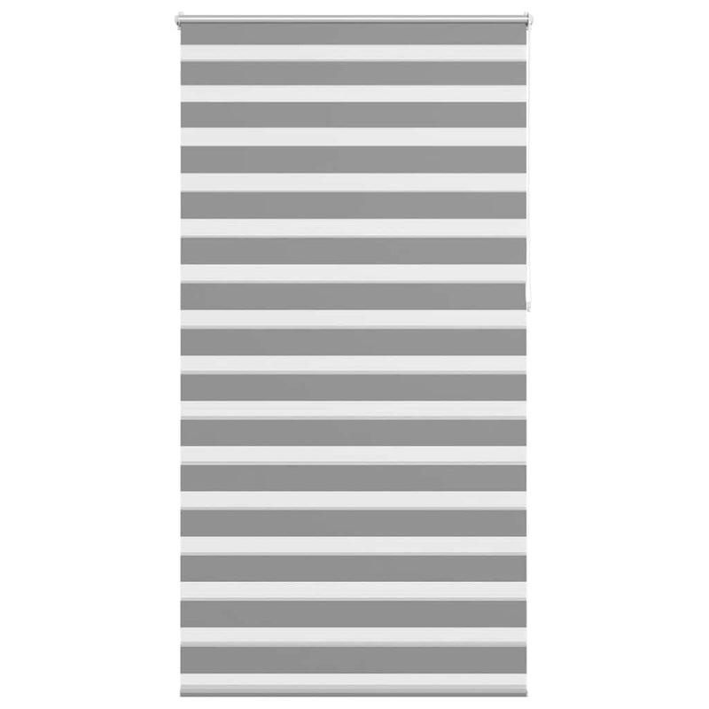 Load image into Gallery viewer, Vidaxl zebra rolgordijn 120,9 x 230 cm stofbreedte 116,7 cm grijs