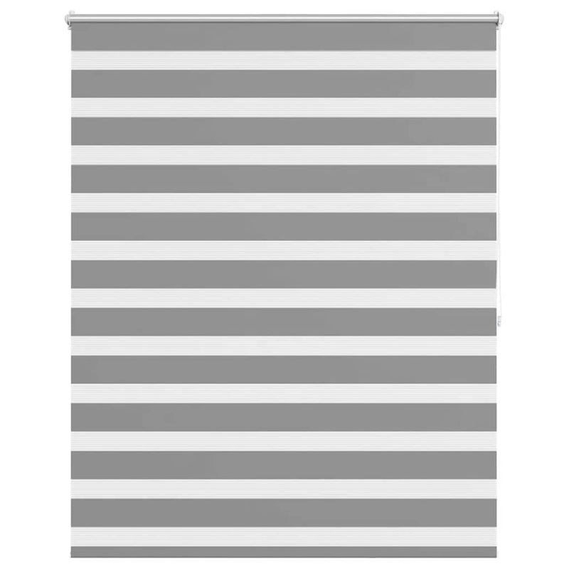 Load image into Gallery viewer, Vidaxl zebra rolgordijn 140,9 x 175 cm stofbreedte 136,7 cm grijs