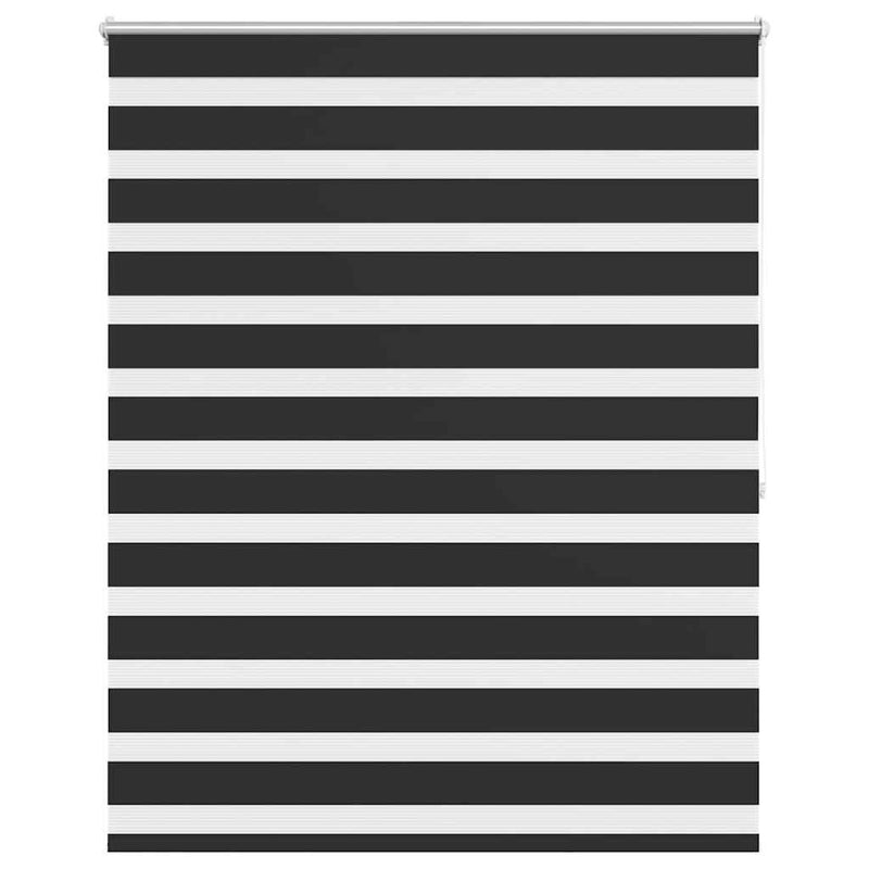 Load image into Gallery viewer, Vidaxl zebra rolgordijn 140,9 x 175 cm stofbreedte 136,7 cm zwart