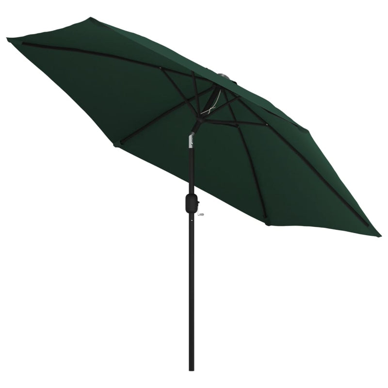 Load image into Gallery viewer, VidaXL Parasol met stalen paal 3 m groen