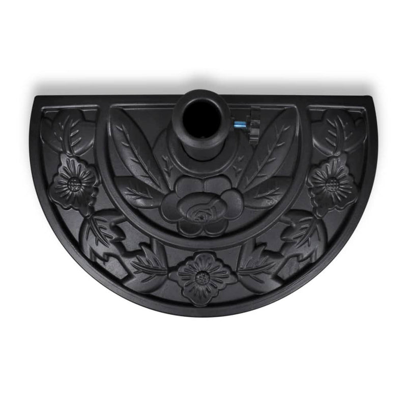 Load image into Gallery viewer, VidaXL Parasolvoet halfrond hars