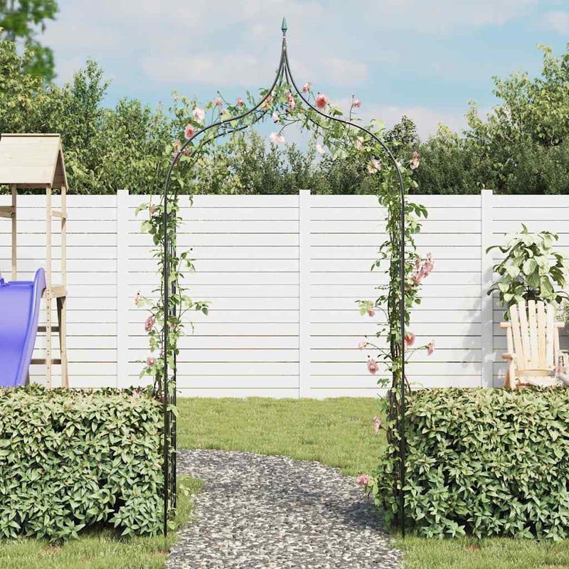 Load image into Gallery viewer, Vidaxl tuinboog speer ontwerp donkergroen