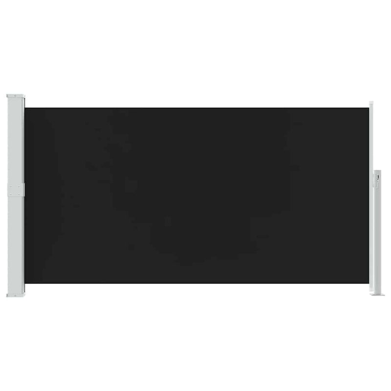 Load image into Gallery viewer, Vidaxl wind- zonnescherm uittrekbaar 160x300 cm zwart