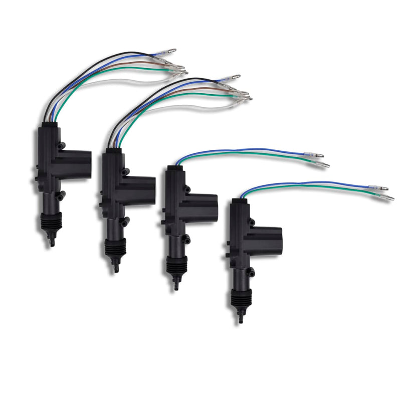 Load image into Gallery viewer, Vidaxl deurvergrendelingsset 2 sleutels voor vw audi skoda 4 motor