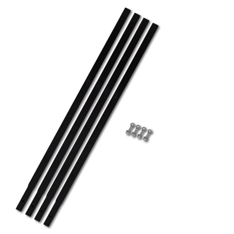 Load image into Gallery viewer, Vidaxl verlengstuk voor grondboor 4 x 1 m (staal)