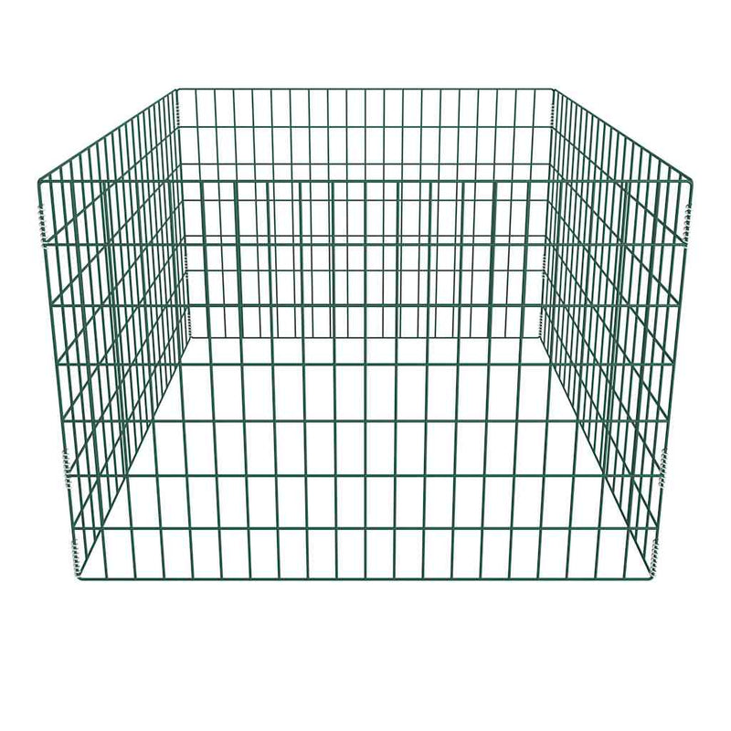 Load image into Gallery viewer, Vidaxl compostbak vierkant 100x100x70 cm mesh