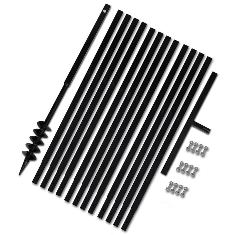 Load image into Gallery viewer, VidaXL Grondboor 80 mm met 13 m verlengstuk Staal