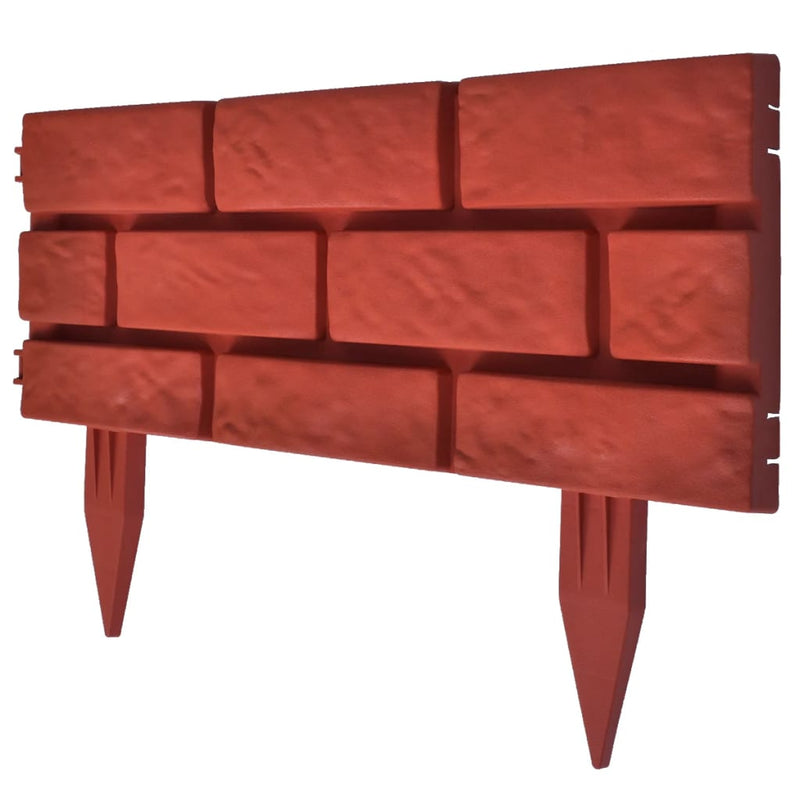 Load image into Gallery viewer, Vidaxl borderranden 11 st met baksteenontwerp