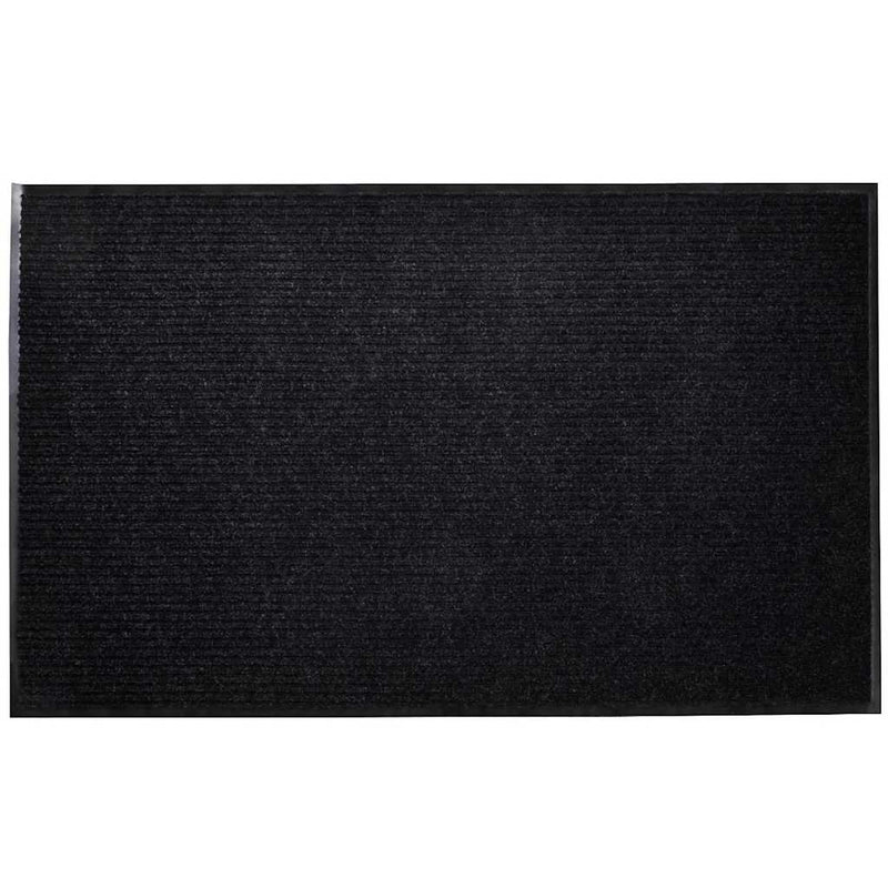 Afbeelding laden in galerijviewer, Vidaxl deurmat 90x120 cm pvc zwart