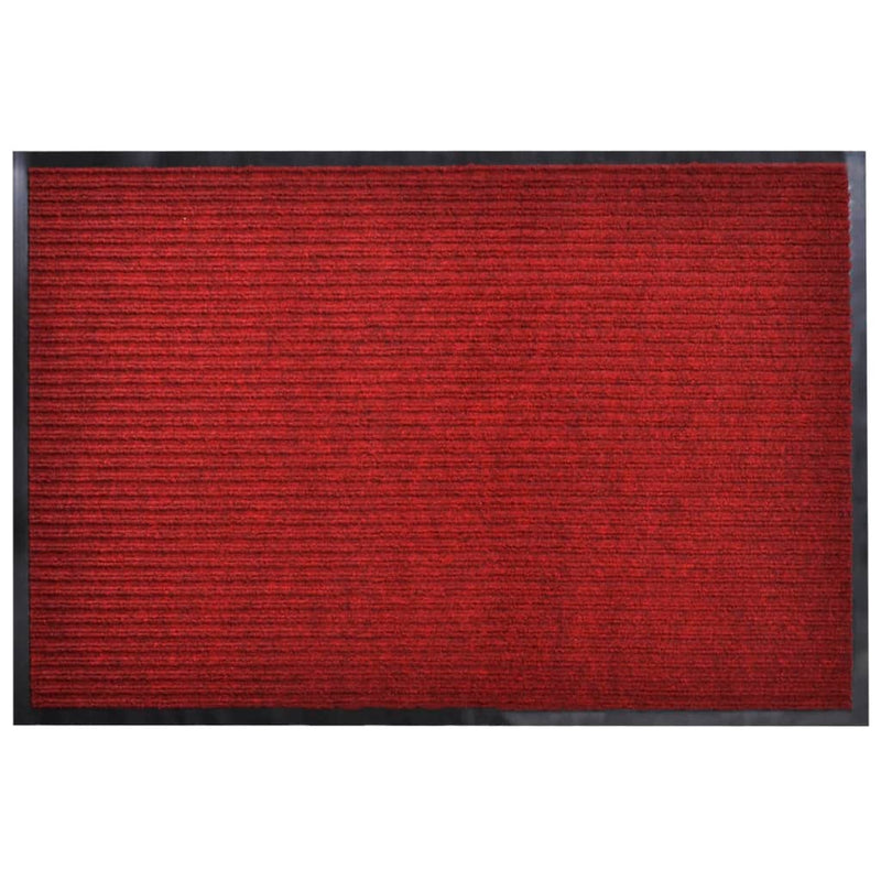 Afbeelding laden in galerijviewer, Vidaxl deurmat 90x120 cm pvc rood