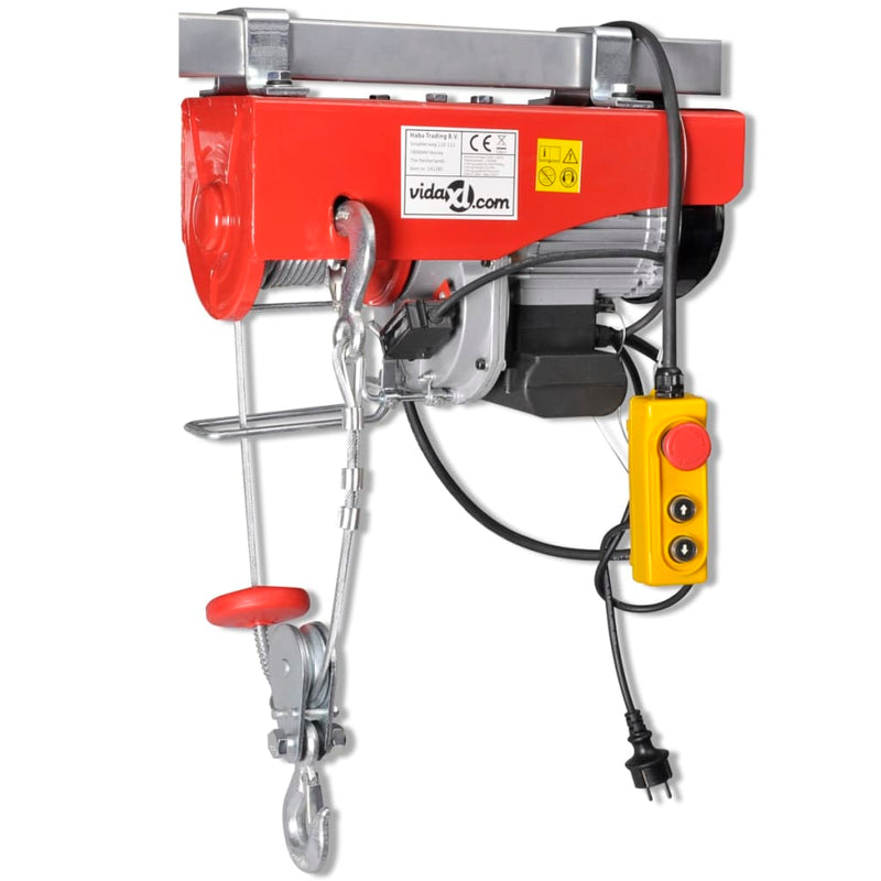 Load image into Gallery viewer, VidaXL Elektrische lier 1300 W 500 999 kg