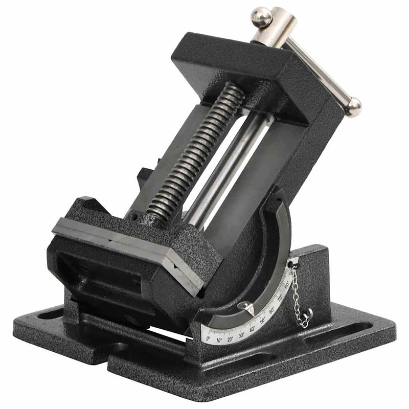 Load image into Gallery viewer, Vidaxl bankschroef kantelbaar handmatig 110 mm